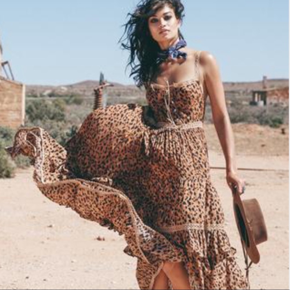 NWT Spell Saphari Dress- Size Large